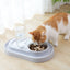 Pet Dish with Water Fountain