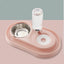 Pet Dish with Water Fountain